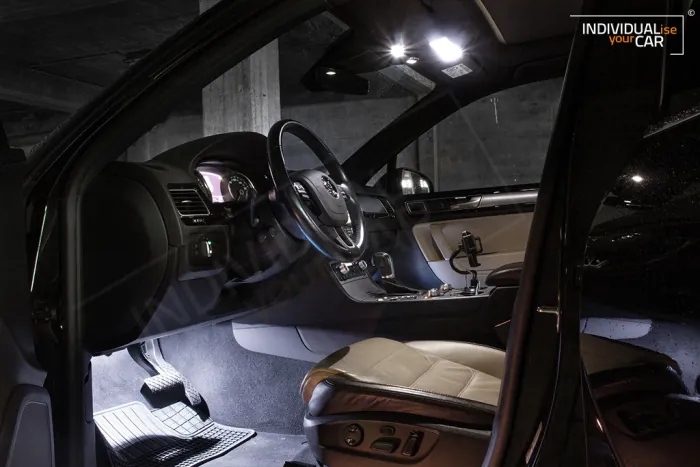 LED Innenraumbeleuchtung SET für VW Touareg II 7P - Pure-White